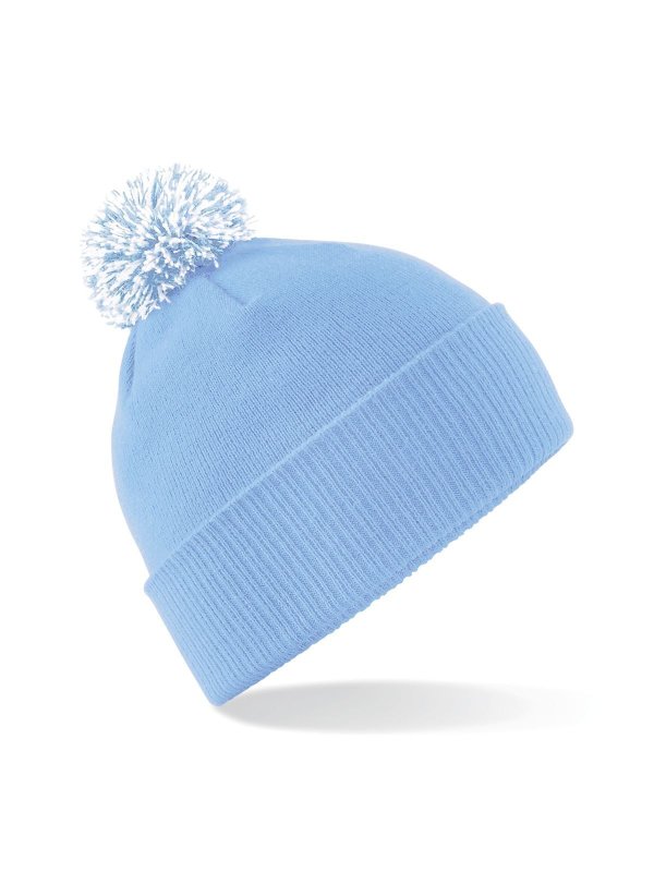 sky blue/white